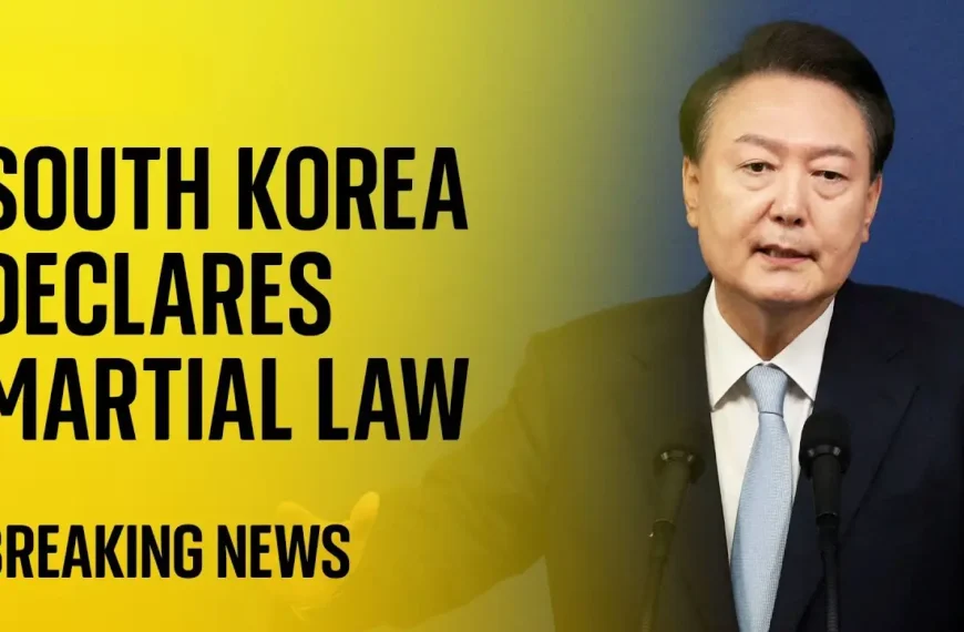 South Korea Declares Martial Law