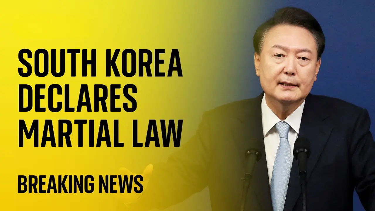 South Korea Declares Martial Law