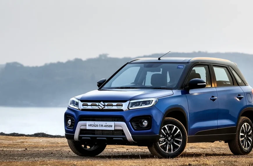 New-Gen Maruti Brezza Electric SUV